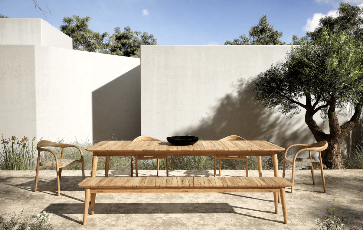 Ridge dining table