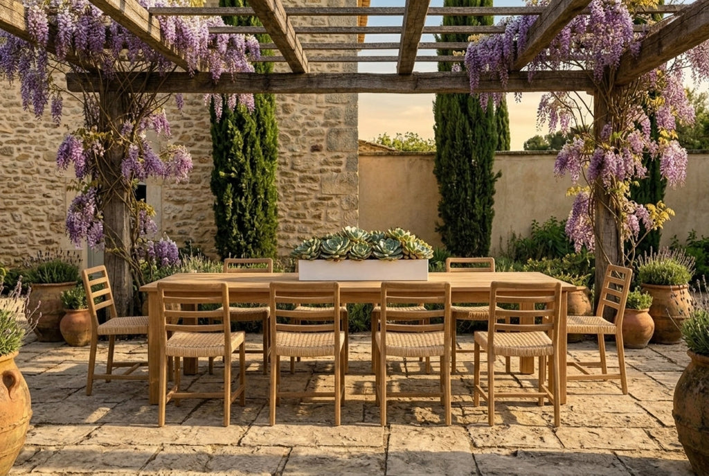 Panama Teak Dining Table  — 94"