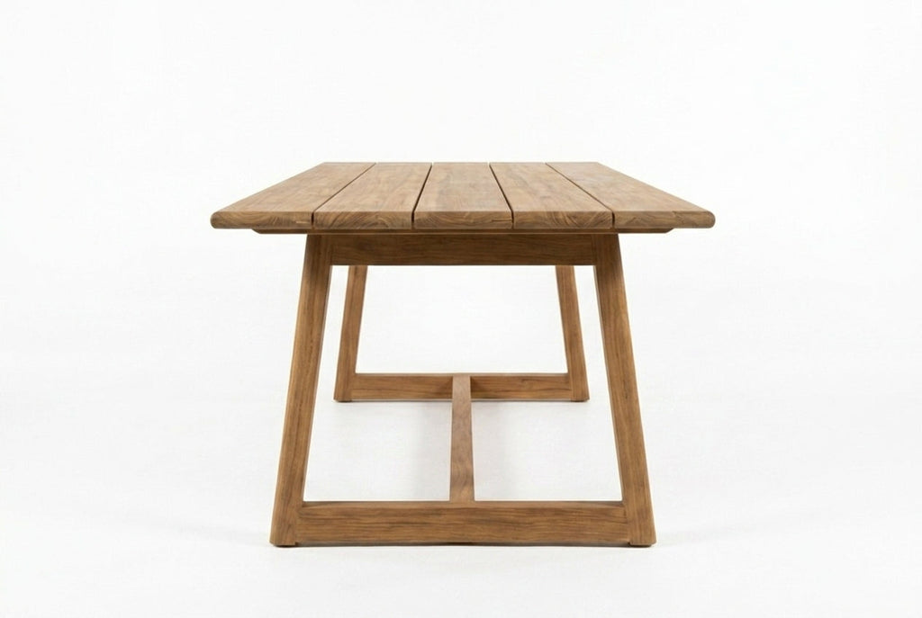 TIERA Teak Dining Table — 98"