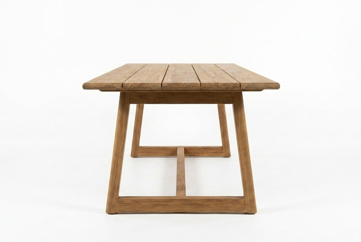 TIERA Teak Dining Table — 98"