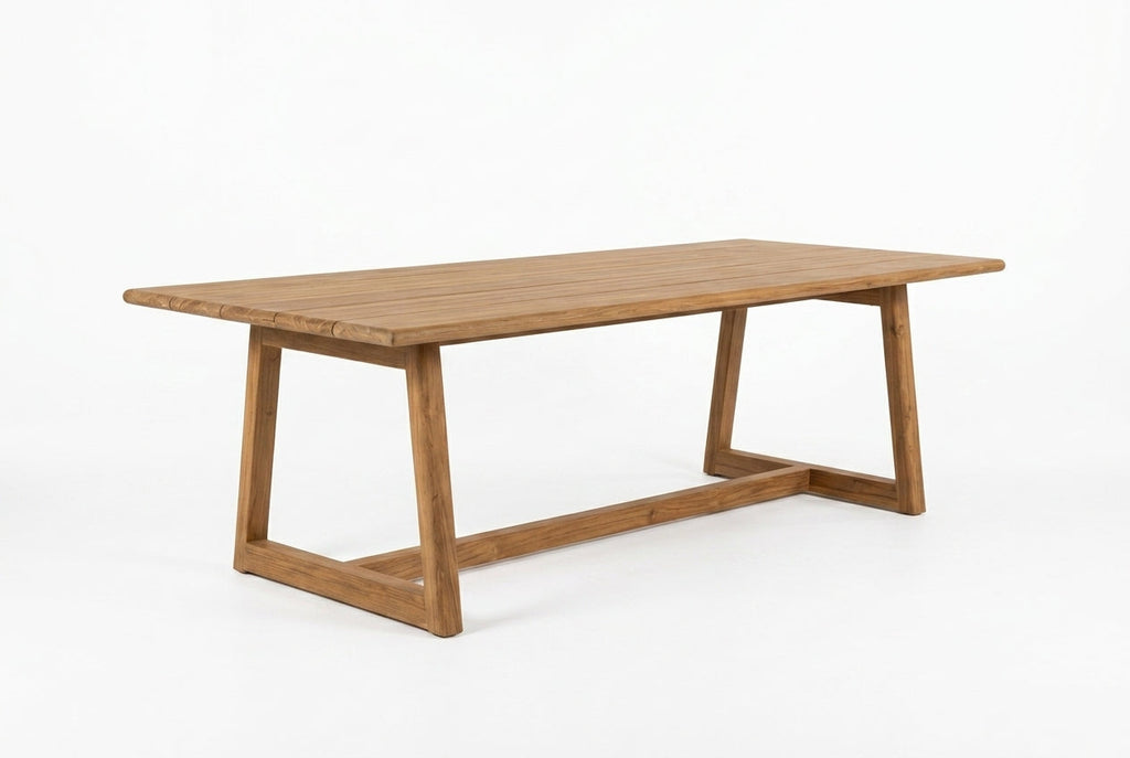 TIERA Teak Dining Table — 98"