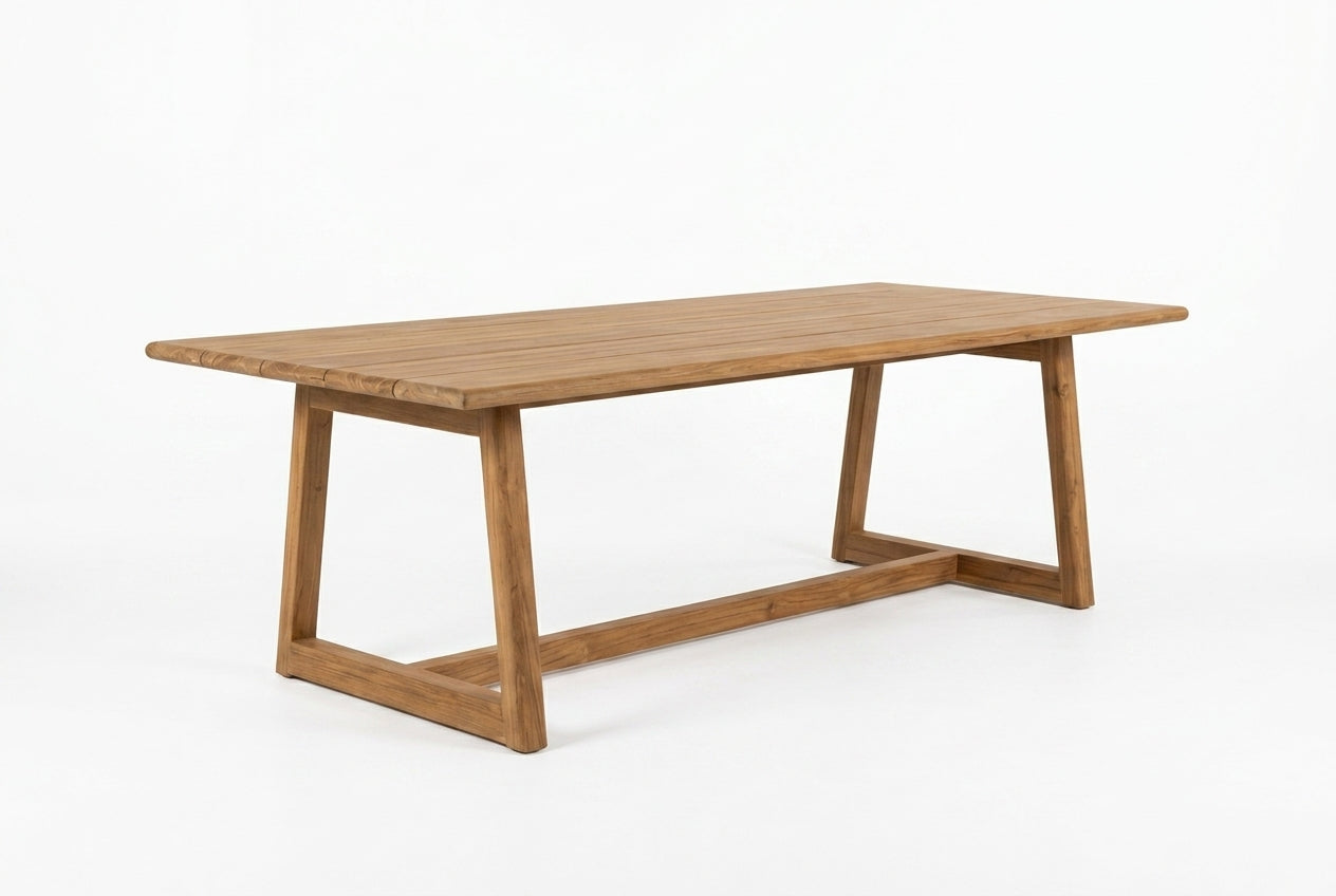 TIERA Teak Dining Table — 98"
