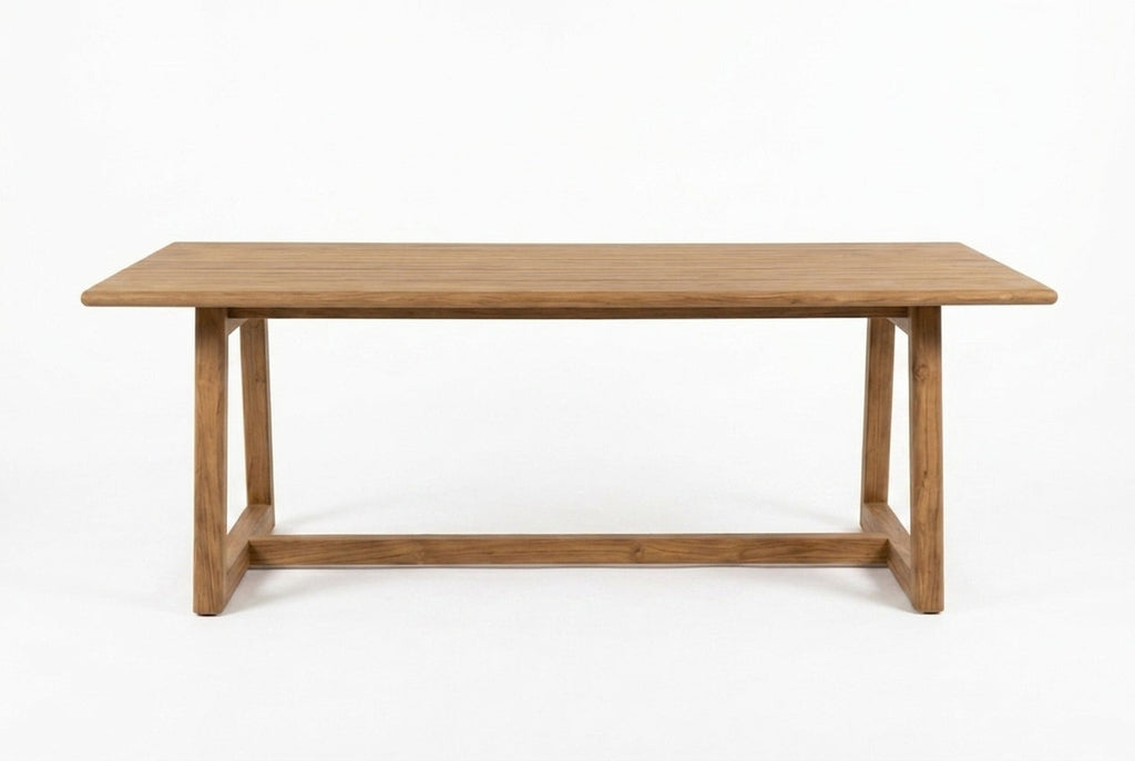 TIERA Teak Dining Table — 98"