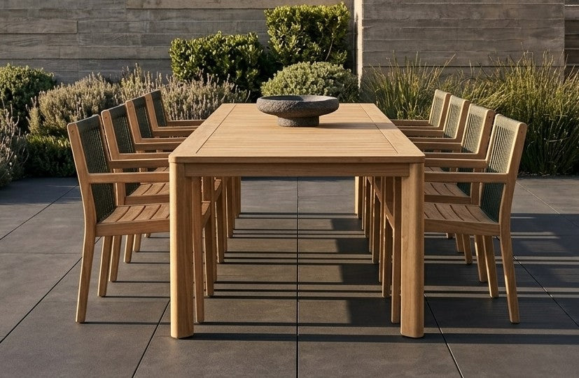 VEGA Teak Dining Table  — 95"